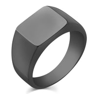 Anello chevalier in acciaio versione metal gun