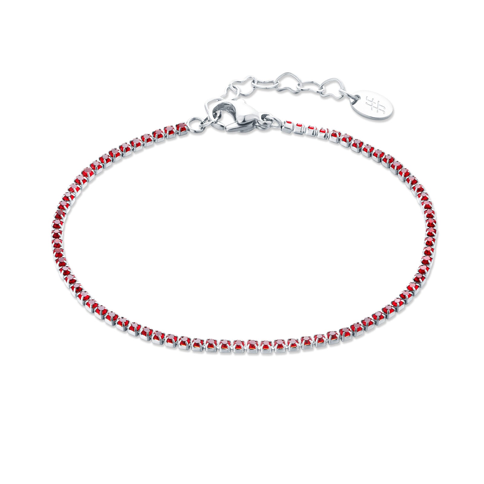 Bracciale micro tennis colorato donna