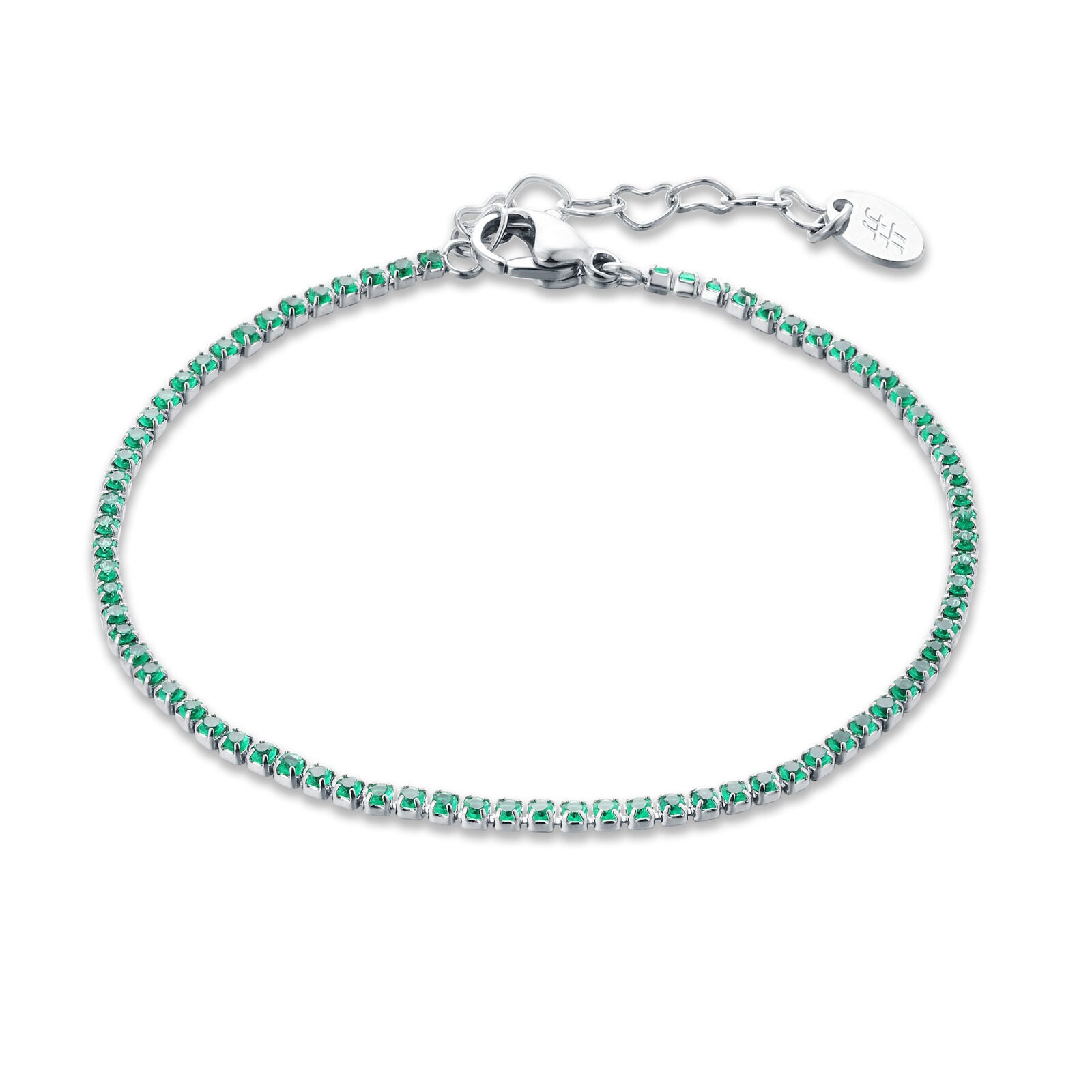 Bracciale micro tennis colorato donna