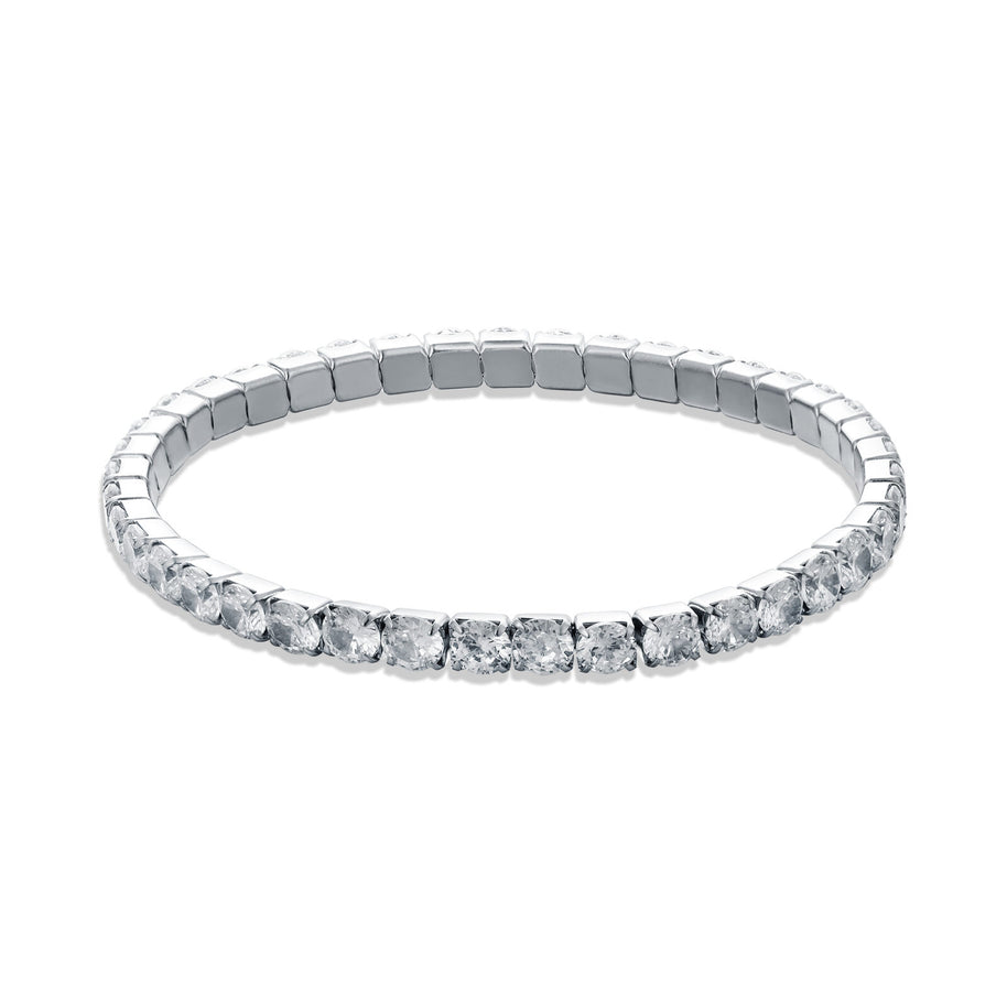 Bracciale maxi tennis elastico donna