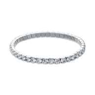Bracciale maxi tennis elastico donna