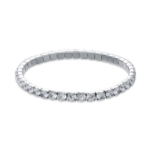 Bracciale maxi tennis elastico donna