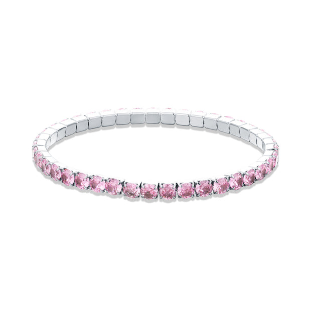 Bracciale maxi tennis elastico donna