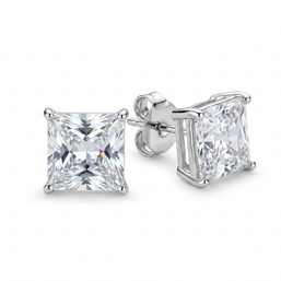 Orecchini punto luce in argento 925%