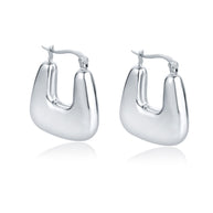 Orecchini quadrato spesso