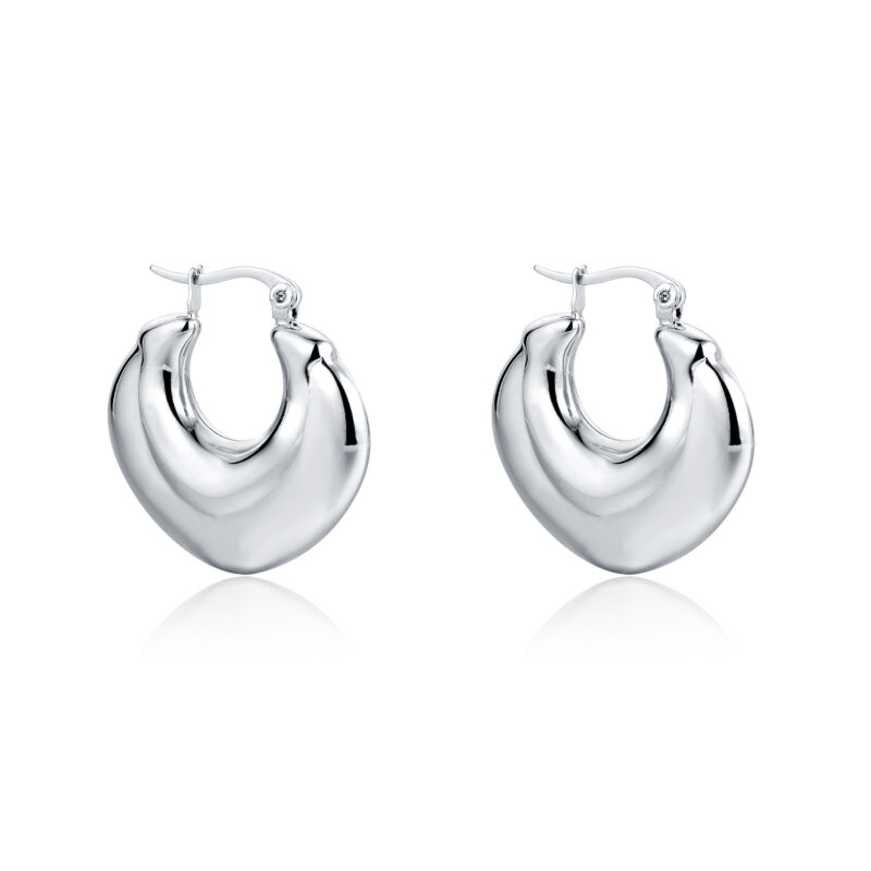 Orecchini etnici in acciaio