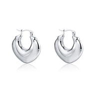 Orecchini etnici in acciaio