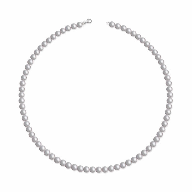 Collana con perle coltivate d'acqua dolce e chiusura in oro 18kt