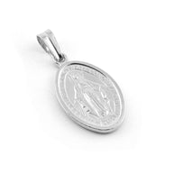 Ciondolo in argento 925% Madonna Miracolosa