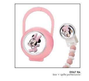 Porta ciuccio rosa Disney